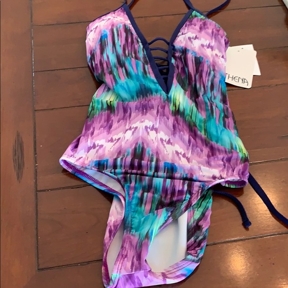 Athena Other - NWT ATHENA Strappy One Piece‎ bathing suit.